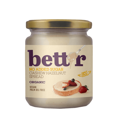 БИО Крем за мазане с кашу и лешници, без добавена захар