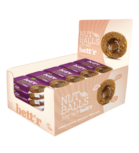 БИО плодови топчета с пълнеж от шамфъстък