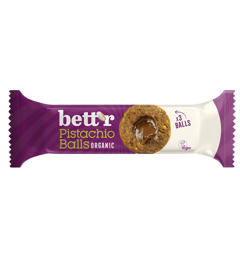 БИО плодови топчета с пълнеж от шамфъстък