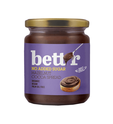 БИО лешников какаов крем за мазане, без добавена захар