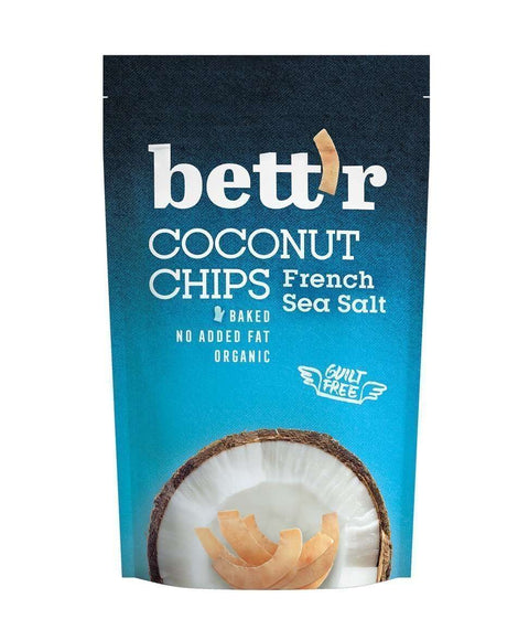 Био кокосов чипс френска морска сол