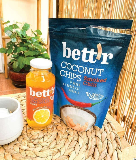 Био кокосов чипс Пушен чили