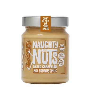 Organic Salted Caramel Peanut Butter, Naughty Nuts