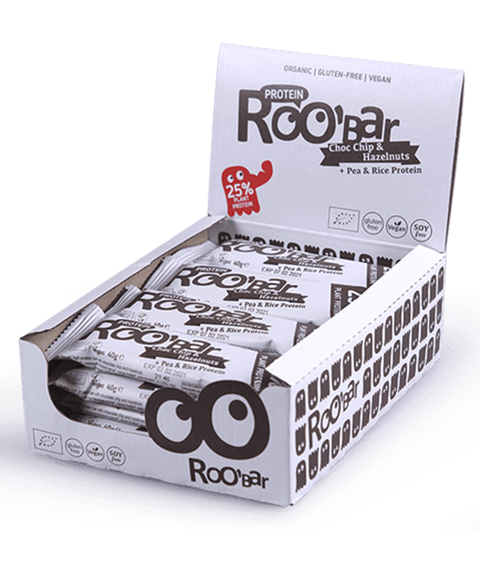 Био протеинов шоколад с чипс и лешници