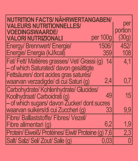 Био Суров Бар с Черница и Ванилия
