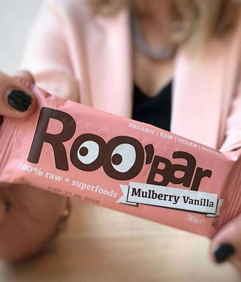 Био Суров Бар с Черница и Ванилия