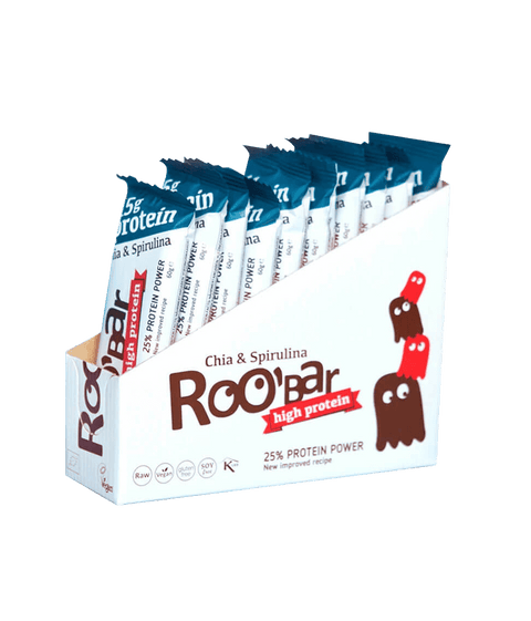 Био протеинов бар с чиа и спирулина