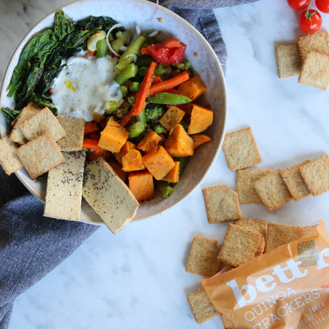 Смесена кутия за бисквити с био киноа, без глутен