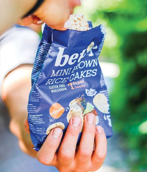 Био мини торти с кафяв ориз 7 супер семена