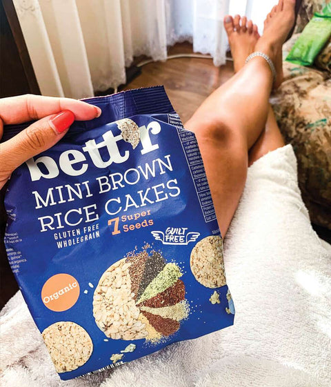 Био мини торти с кафяв ориз 7 супер семена