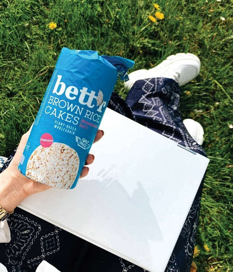 Био кафяви оризови питки Хималайска сол