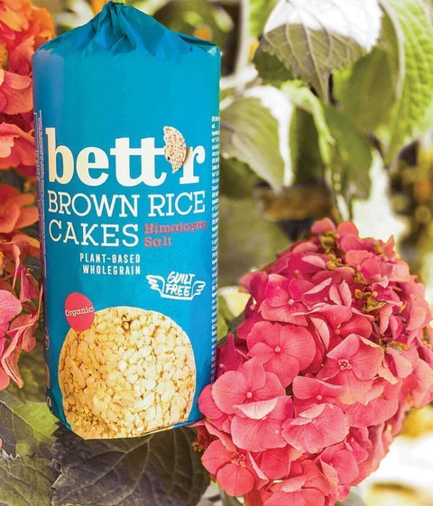 Био кафяви оризови питки Хималайска сол