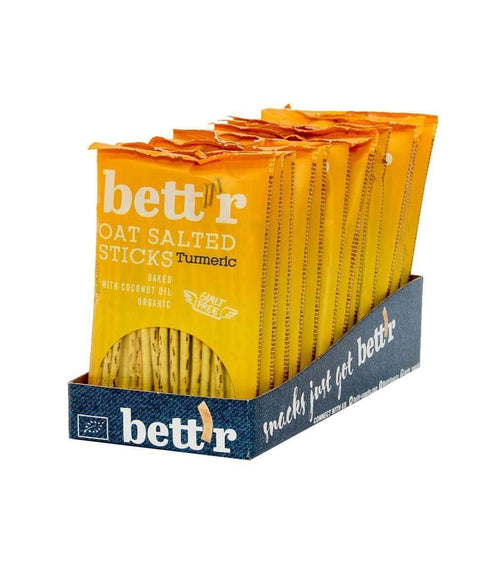 Био овесени пръчици с куркума