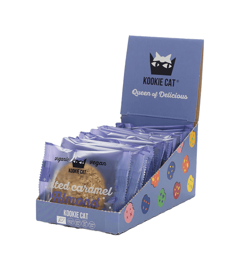 Био Курабийка със солен карамел и бадеми