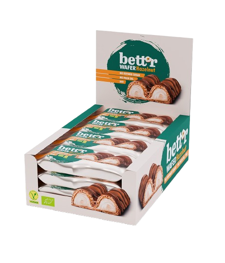 Био Вафлен бар с лешников крем