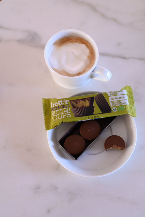 БИО Пралини (Бонбони) с ядково масло и крем от шам фъстък