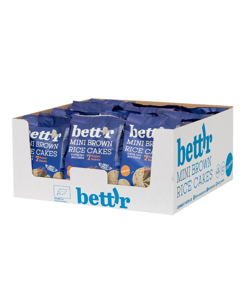 Био мини торти с кафяв ориз 7 супер семена