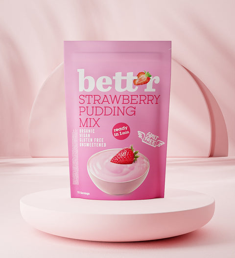 Био ягодов пудинг микс