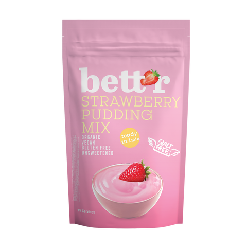 Био ягодов пудинг микс