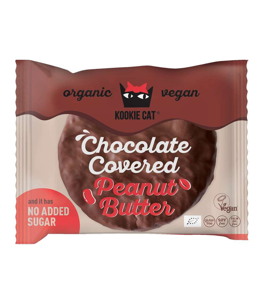 Organic Chocolate and Peanut Butter Cookie, 50 g | Kookie Cat – Bettr ...