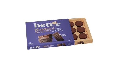 Био кутия Пралини (Бонбони) с лешников крем