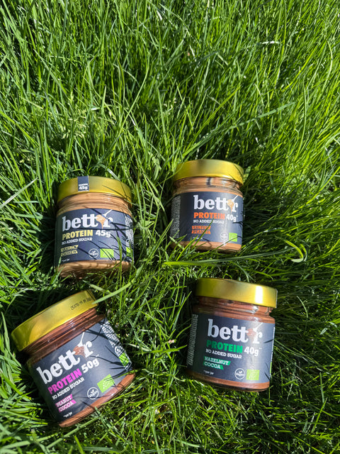 Био Протеинов крем за мазане Фъстък и Какао без добавена захар