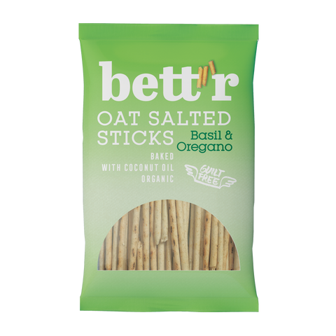 Био Bett’r Овесени пръчици със сол – Кутия за микс от 3 вкуса