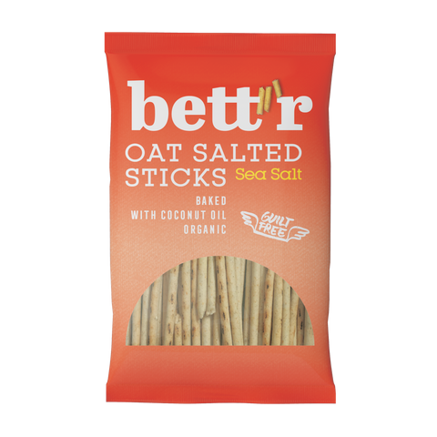 Био Bett’r Овесени пръчици със сол – Кутия за микс от 3 вкуса