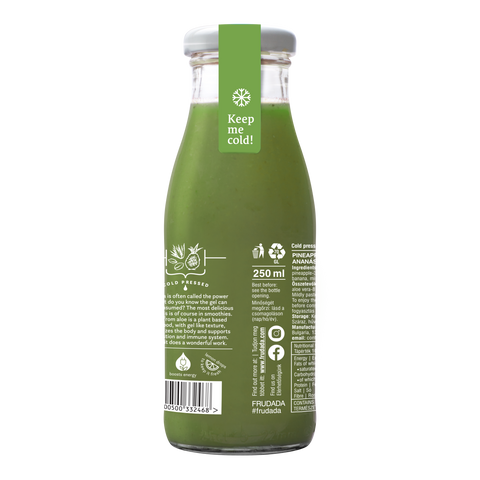 Pineapple, Aloe & Mint Smoothie  250 ml