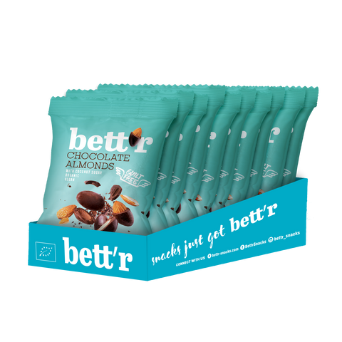 БИО шоколадови бадеми